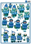 3dHm020 Knipvel winter warm snoesje