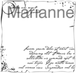 Cs0839 Clear stamp Achtergrond tekst