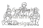 Tc0815 Clear stamp Jongens