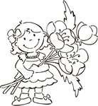 Ec0124 Stempel - Flower Girlz Boterbloem