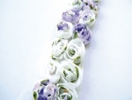 Fr1105 White, purple, green  