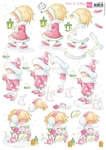 Ddk3202 Knipvel Don en Daisy kerst