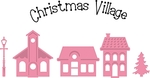 Col1329 Christmas mini village