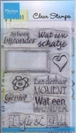 Cs0826 Clear stamp Teksten
