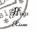 Cs0888 Stempel - Hugs/Kisses (UK)