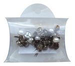 Ju0923 Brads crystal - white and off whi