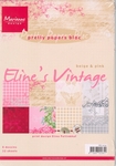 Pb7019 Vintage style beige en pink