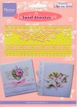 Eh1860 Mattie stencil Flowers