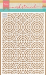 Ps8035 Craft stencil Mosaic tiles - A5