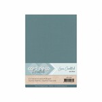 Kaartenkarton linnen kleur 40 turquoise