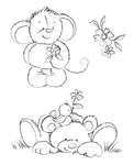 Sfun0005 Clear stamp Spring