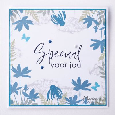 Verrassend Cs1048 Colorful Silhouette - Botanical - Clear Stamps voor kaarten WV-32