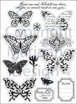 Ec0119 Clear stamp butterfly