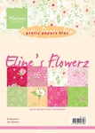 Pb7032 Paperbloc flowerz