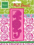 Pk9008 Borduurrand bloem