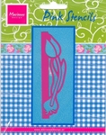 Pk9011 Embossingrand tulp