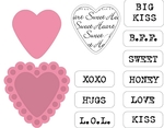 Col1307 Collectable - Candy hearts GB