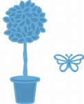Lr0261 Creatable Topirary and butterfly