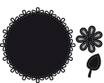 Cr1248 Craftable Circle & flower stitch