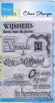 Cs0825 Clear stamp Teksten