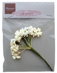 Ju0920 Silk flowers - Off white