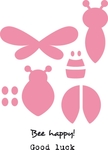 Col1356 Collectable - Bee & Lady bird