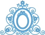 Lr0322 Creatable Flower Mirror