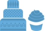 Lr0341 Creatable - Mini cake & cupcake