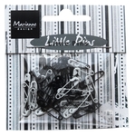Ju0944 Mini pins - Black & White