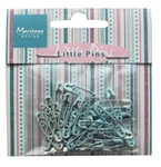 Ju0943 Mini pins - light blue & blue