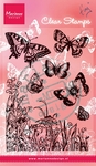 Cs0926 Vlinders en bloemen