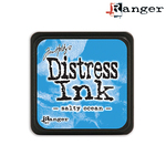 40132 Distress mini inkt - Salty ocean