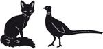 Cr1341 Craftable Tiny's fox & pheasant