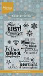 Ec0157 Eline's handlettering Kerst NL