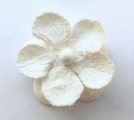 Rb2234 Paper flowers - white