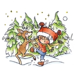 Dds3353 Don & Daisy - Dancing with deer