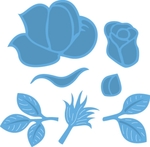 Lr0398 Creatable Build-a-Rose
