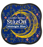 Stempel inkt Stazon midi - Midnight blue
