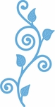 Lr0414 Creatable - Swirls & leaves