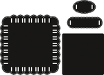 Cr1369 Craftable Ribbon Square