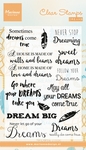Cs0975 Clear stamp Dreams