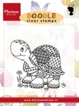 Ews2218 Clear stamp Doodle Turtle