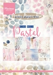 Pk9141 Tiny Mixed Media - pastels