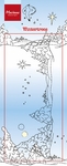 Ht1610 Clear stamp Border Winter trees