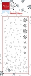 Ht1611 Clear stamp Border - Snow