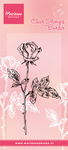 Tc0846 Clear stamp - Tiny's single rose
