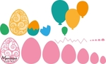 Col1425 Collectable Easter eggs - ballon