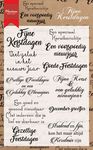 Cs0991 Clear stamp Fijne kerstdagen