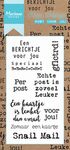 Cs0993 Clear stamp Post voor jou