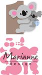 Col1448 Collectable - Eline koala & baby